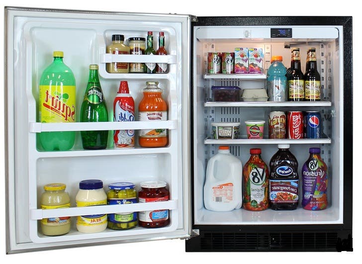 Marvel 6ARMBBFL Black Cabinet, Black Door
