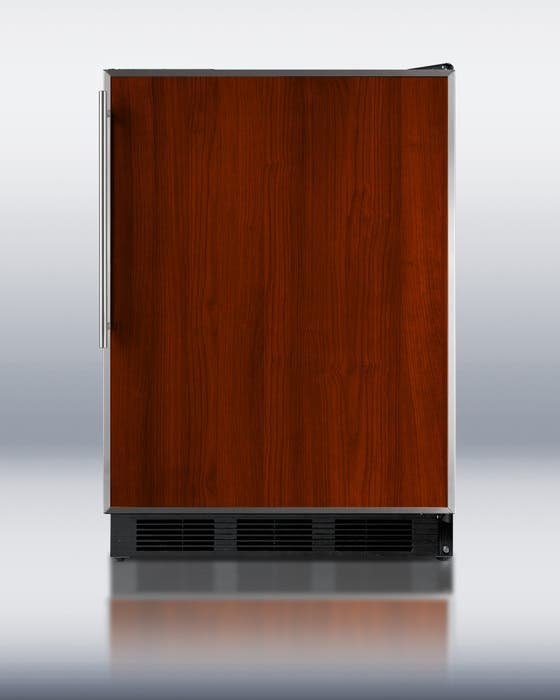 Summit AL652BBIIF ADA compliant built-in undercounter refrigerator-f...