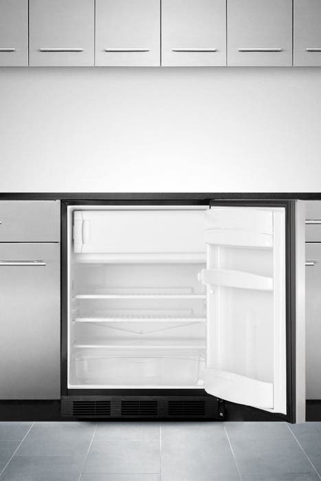 Summit CT66BBISSHH Stainless Door with Horizontal Thin Handle