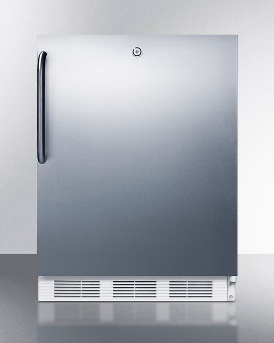 Summit FF6LCSSADA ADA compliant built-in undercounter refrigerator