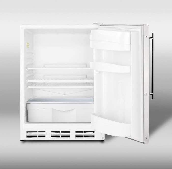 Summit FF6LFRADA ADA compliant freestanding all-refrigerator