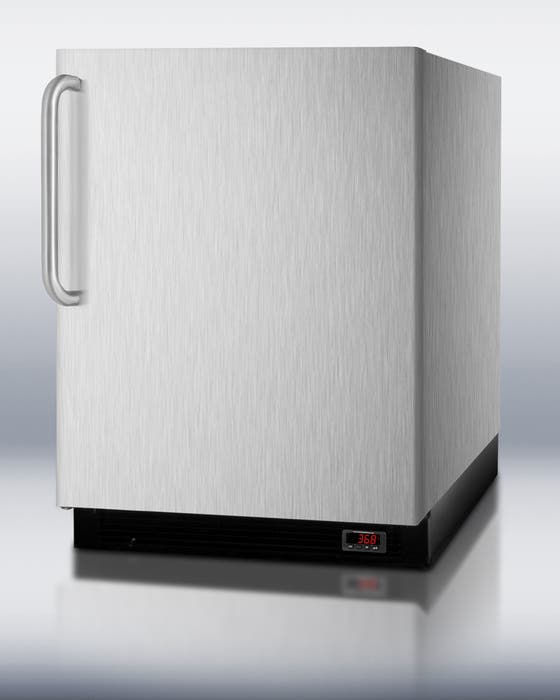 Summit BI605BFFCSS Built-in undercounter refrigerator-freezer