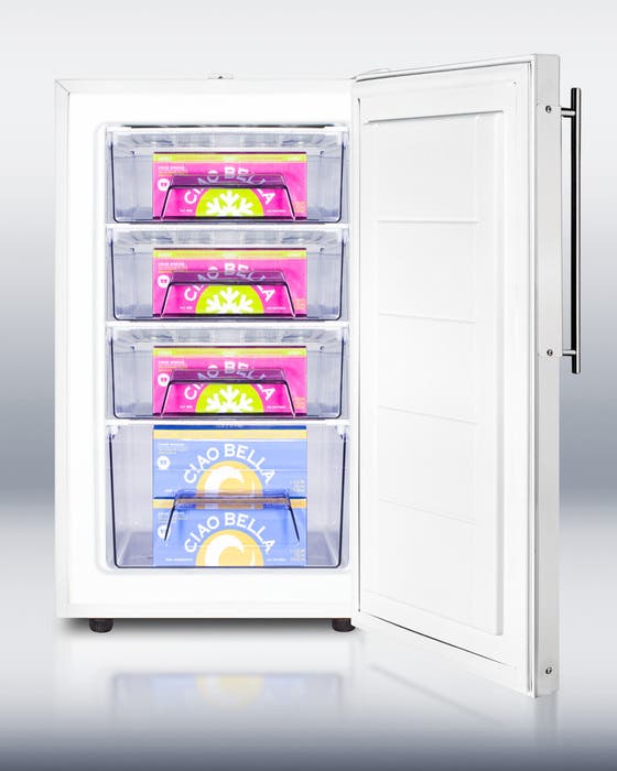 Summit FS407LFR Stainless Frame, Requires Panel