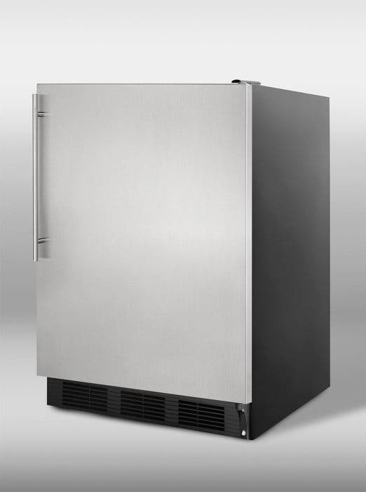 Summit FF7BSSHVADA Commercially approved freestanding all-refrigerato...