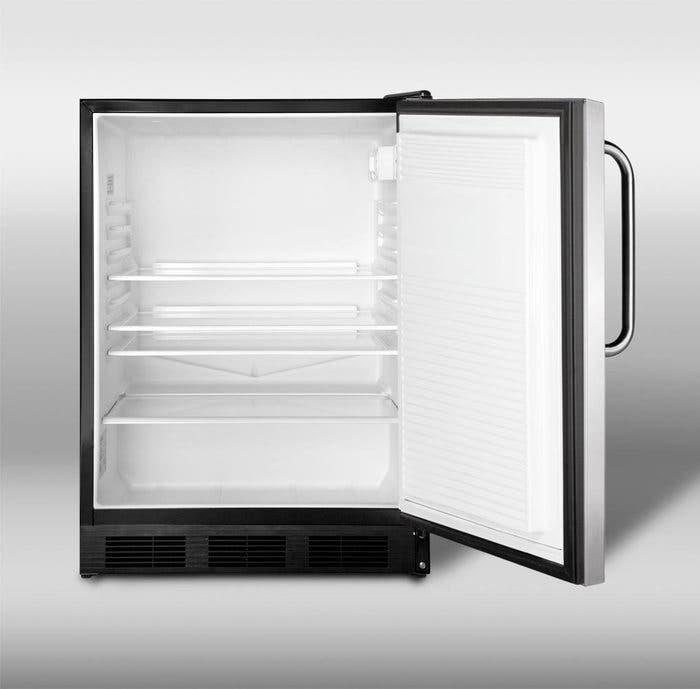 Summit FF7BSSTBADA Commercially approved freestanding all-refrigerato...