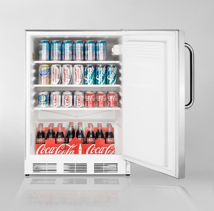 Summit FF7CSSADA Commercially approved built-in undercounter all-re...