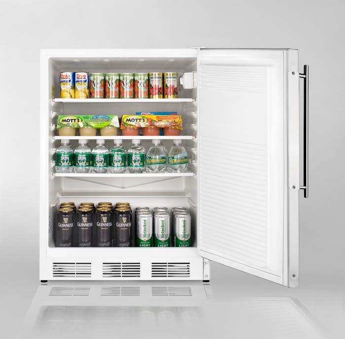Summit FF7FRADA Commercially approved freestanding all-refrigerato...
