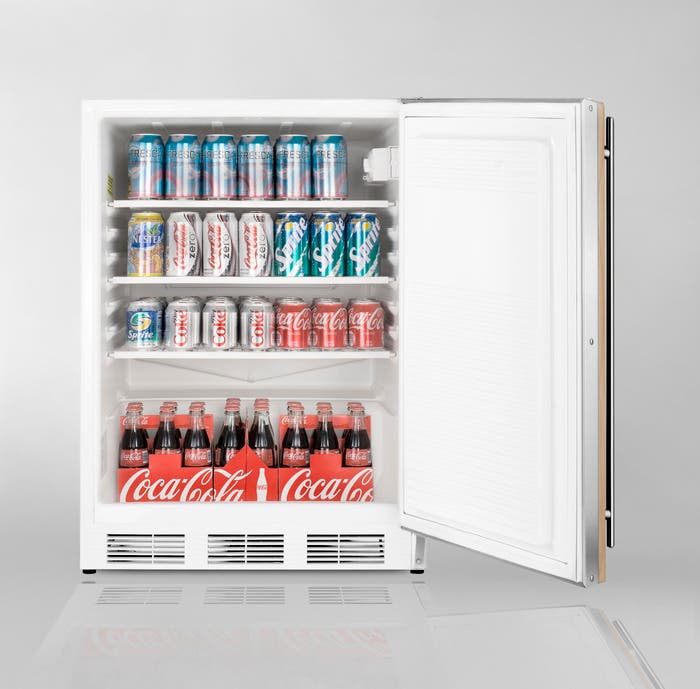 Summit FF7IFADA Commercially approved freestanding all-refrigerato...