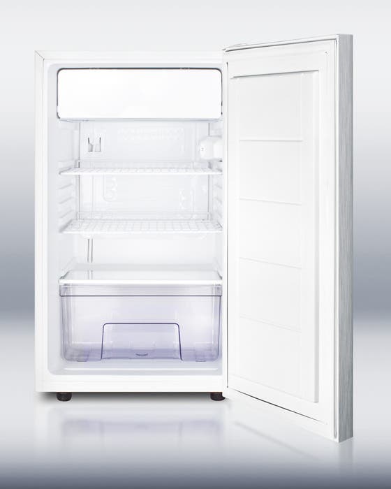 Summit CM4057SSHH 20" wide counter height refrigerator-freezer