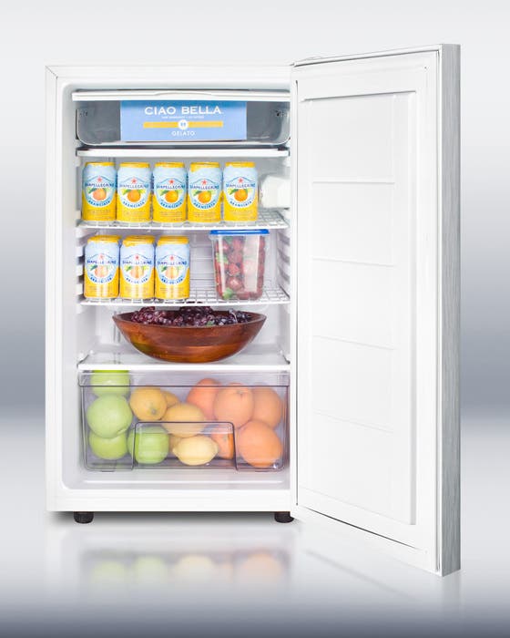 Summit CM4057SSHHADA 20" wide freestanding refrigerator-freezer