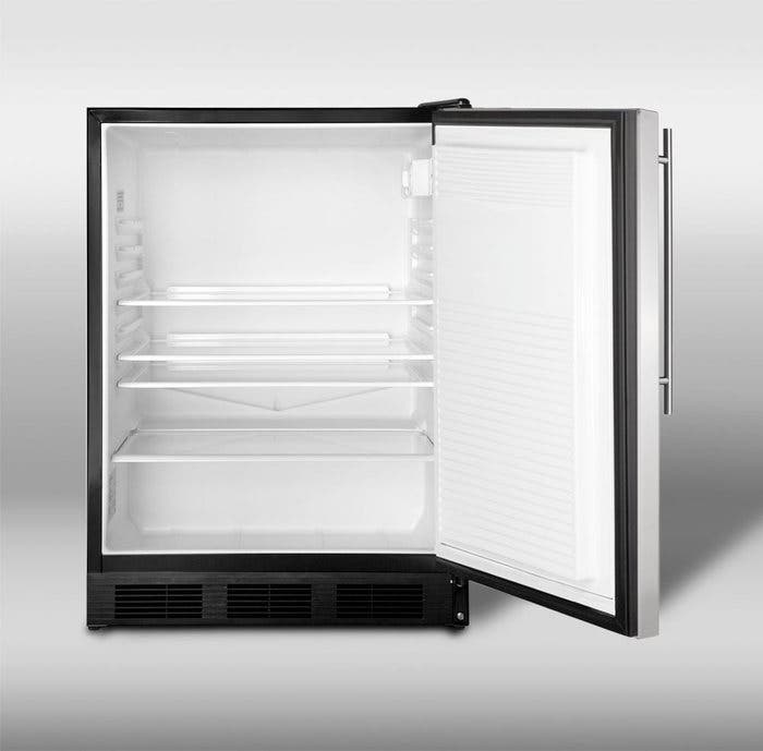 Summit FF7LBLSSHVADA Stainless Steel