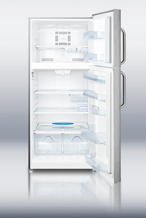 Summit FF1620WCSS Stainless Cabinet with Towel Bar Handles