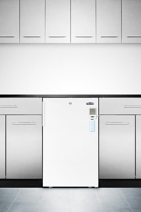 Summit CM411LBI7MEDADA 20" wide ADA compliant commercial refrigerator-fre...