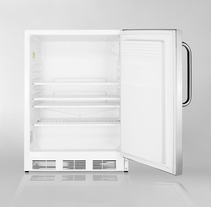 Summit FF7SSTBADA Commercially approved freestanding all-refrigerato...