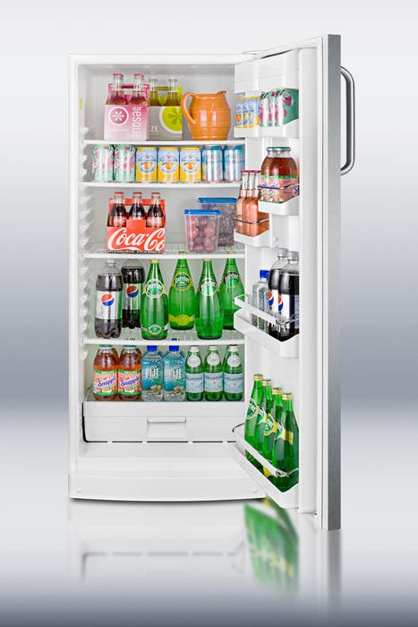 Summit FFAR10FC7SSTB Commercially approved full-sized all-refrigerator