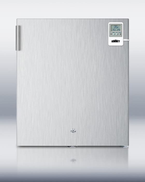 Summit FFAR22L7CSSMED Commercially listed compact auto defrost all-refri...