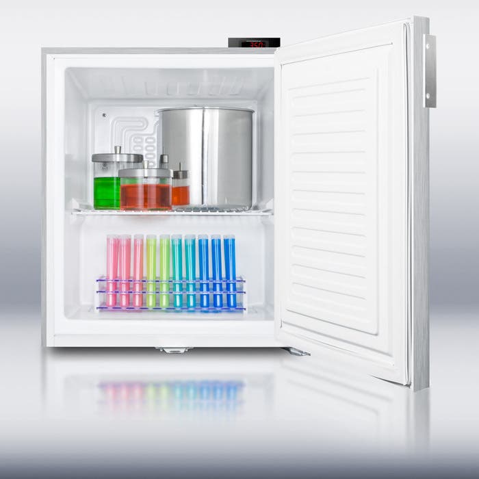 Summit FFAR22L7CSSMEDSC Compact auto defrost stainless steel all-refrigera...