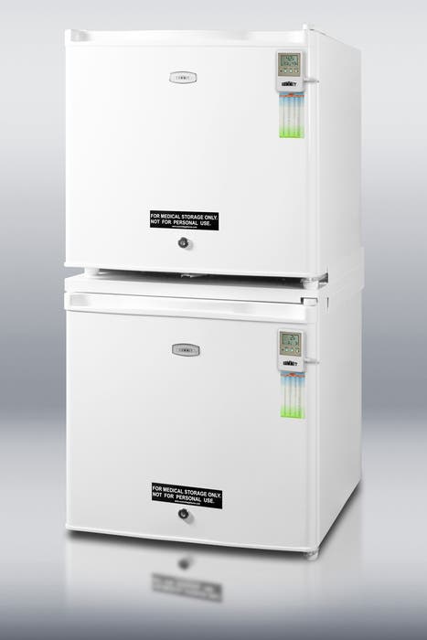 Summit FFAR2LFS20LSTACKMED Stacked combination of compact