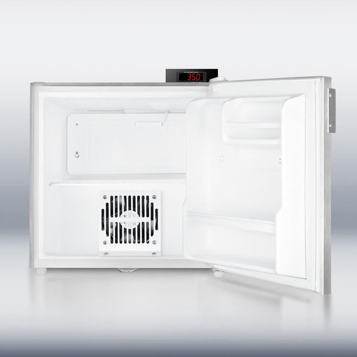 Summit FFAR2L7CSSMEDDT Commercially approved compact auto defrost