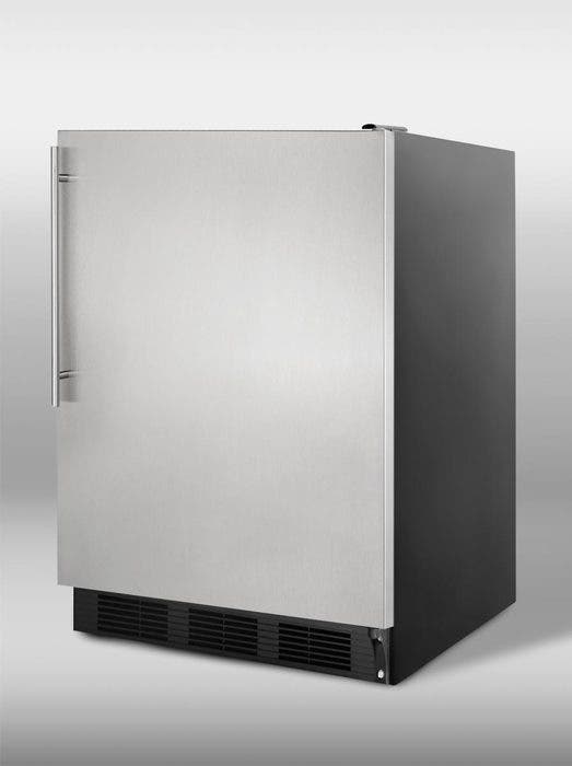 Summit SCFF55BSSHVADA ADA compliant built-in undercounter frost-free fre...