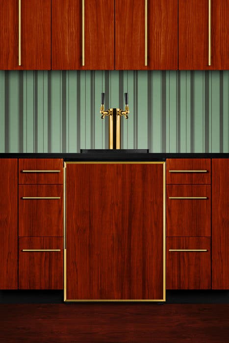 Summit SBC490BIBFTWIN Full-sized built-in beer dispenser