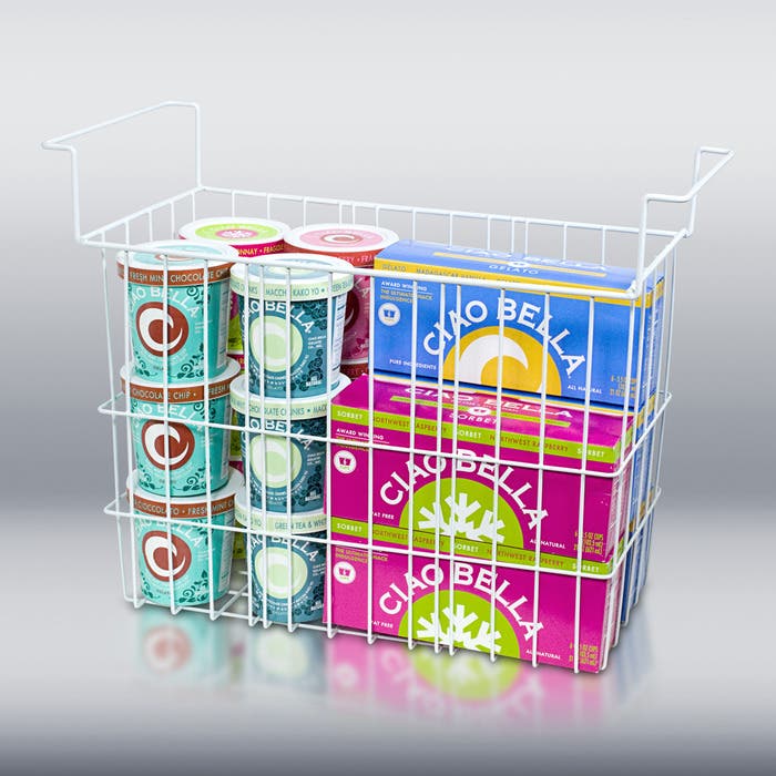 Summit FlatTopFreezerBaskets Wired basket