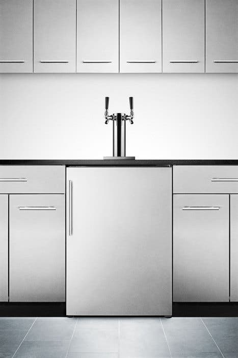 Summit SBC490BISSHVTWIN Full-sized beer dispenser