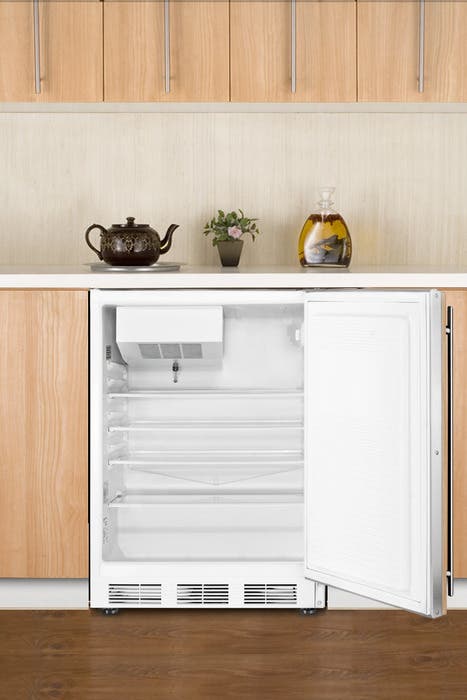Summit SCFF55LIFADA ADA compliant frost-free built-in undercounter fre...