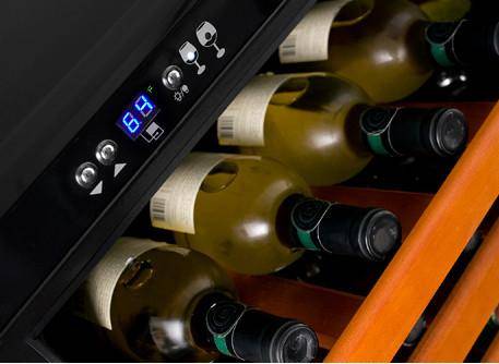 Summit SWC530LBISTCSS 24 Inch Under-Counter Dual Zone Wine Cellar