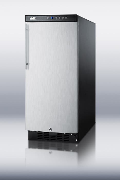 Summit SCR1536x Stainless Steel with Horizontal Handle
