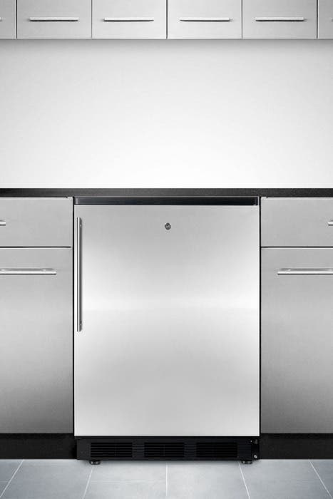 Summit SWC6BLBISSHV Stainless Steel