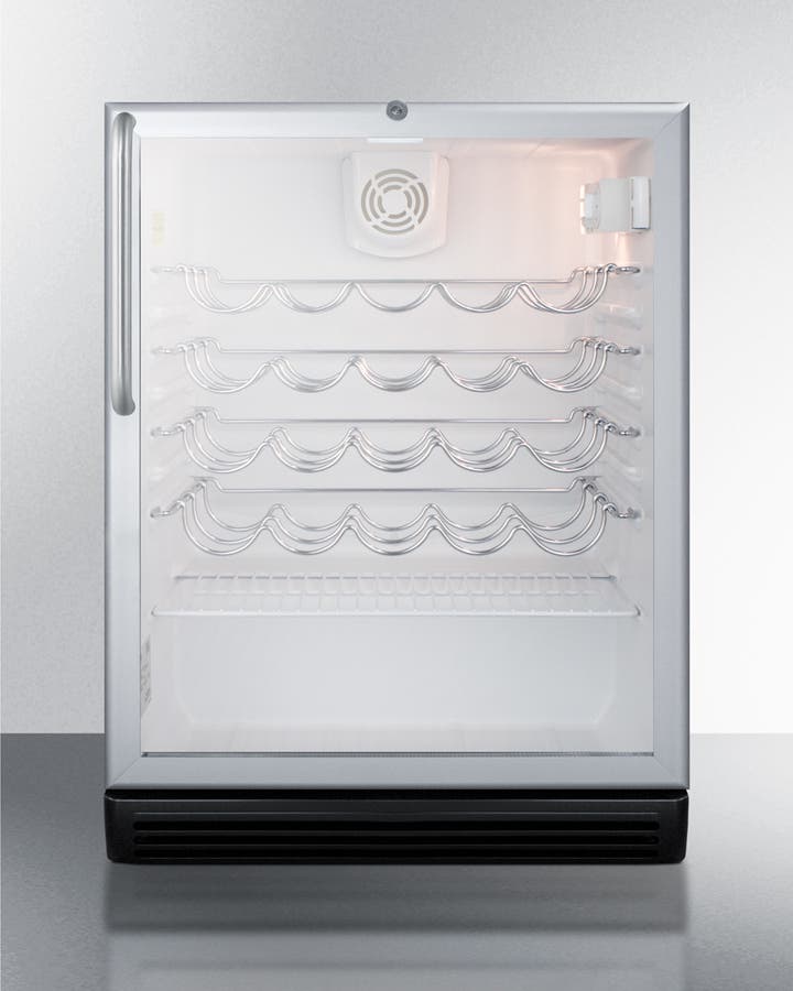 Summit SWC6GBLBITBADA Built-In ADA Wine Cellar