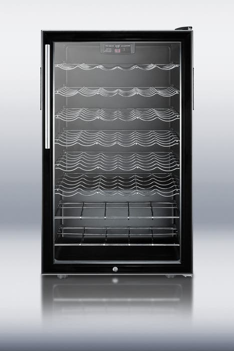 Summit SWC525LBI7HV Glass/Black, Pro Handle