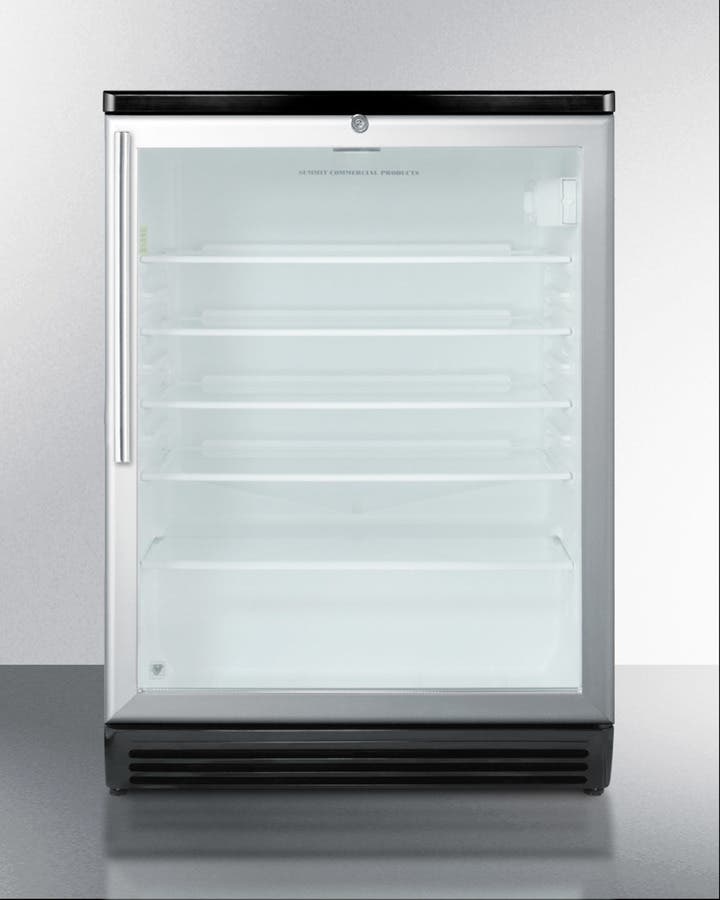 Summit SCR600BLBIHV Thin Handle