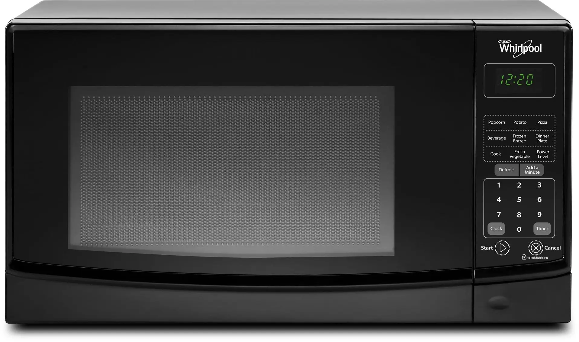 Whirlpool WMC10007AB Black