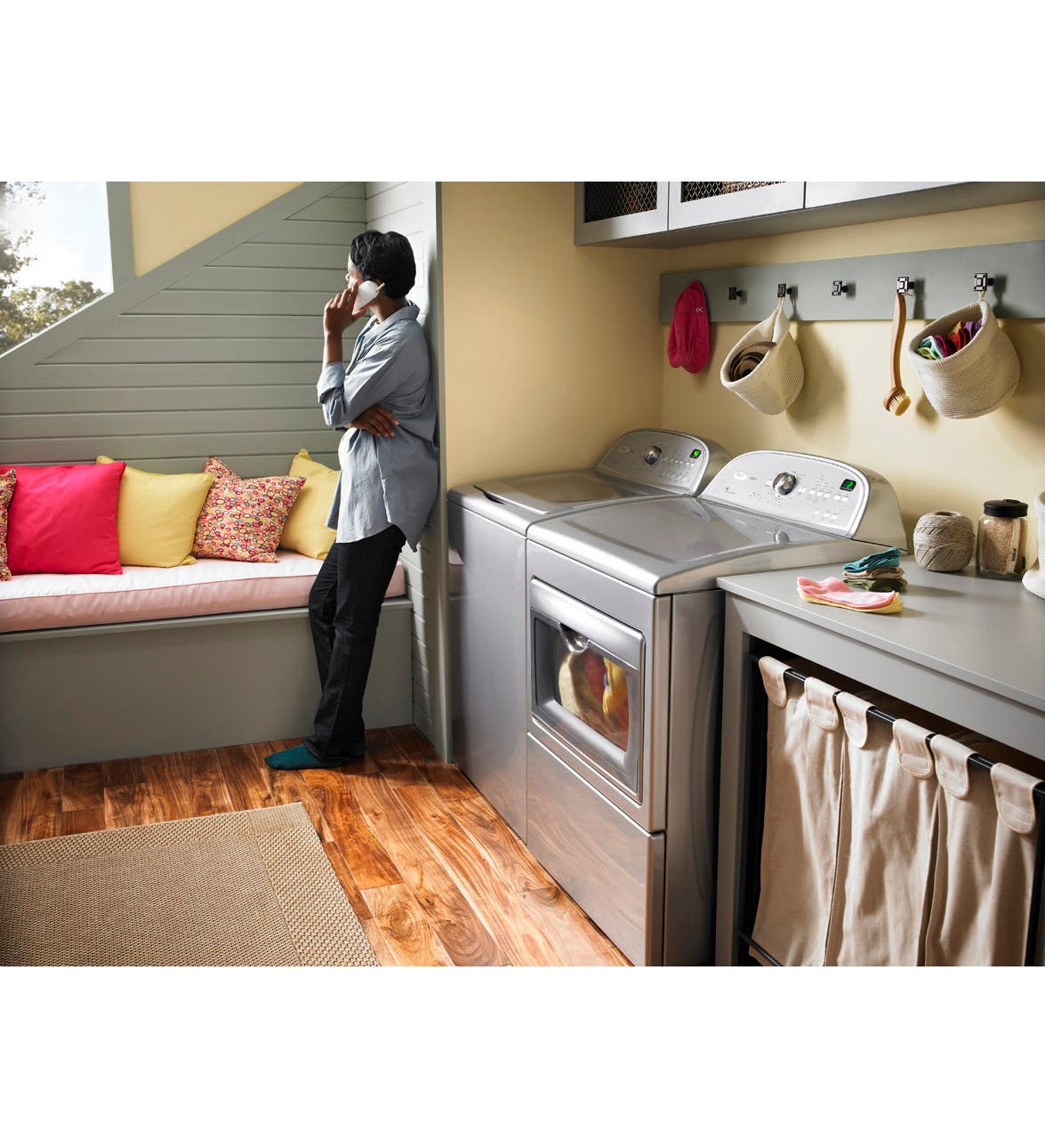 Whirlpool WED5700AC 27" Front-Load Electric Dryer