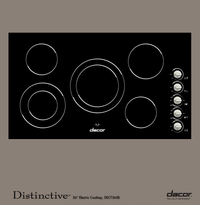 Dacor DECT365B Black