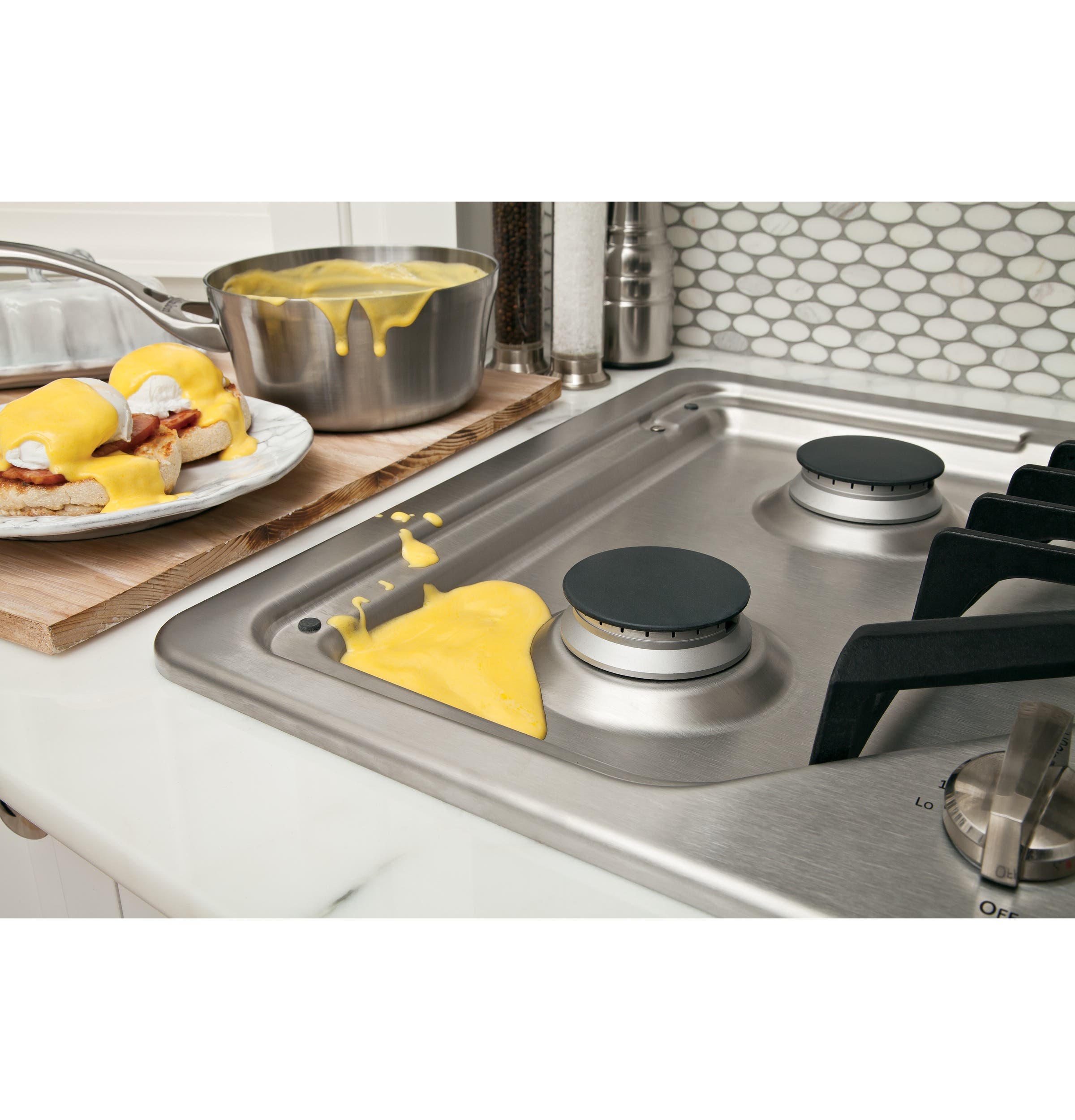 GE PGP986SETSS 36 Inch Gas Cooktop