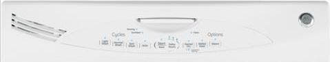 GE GDWF100VWW White