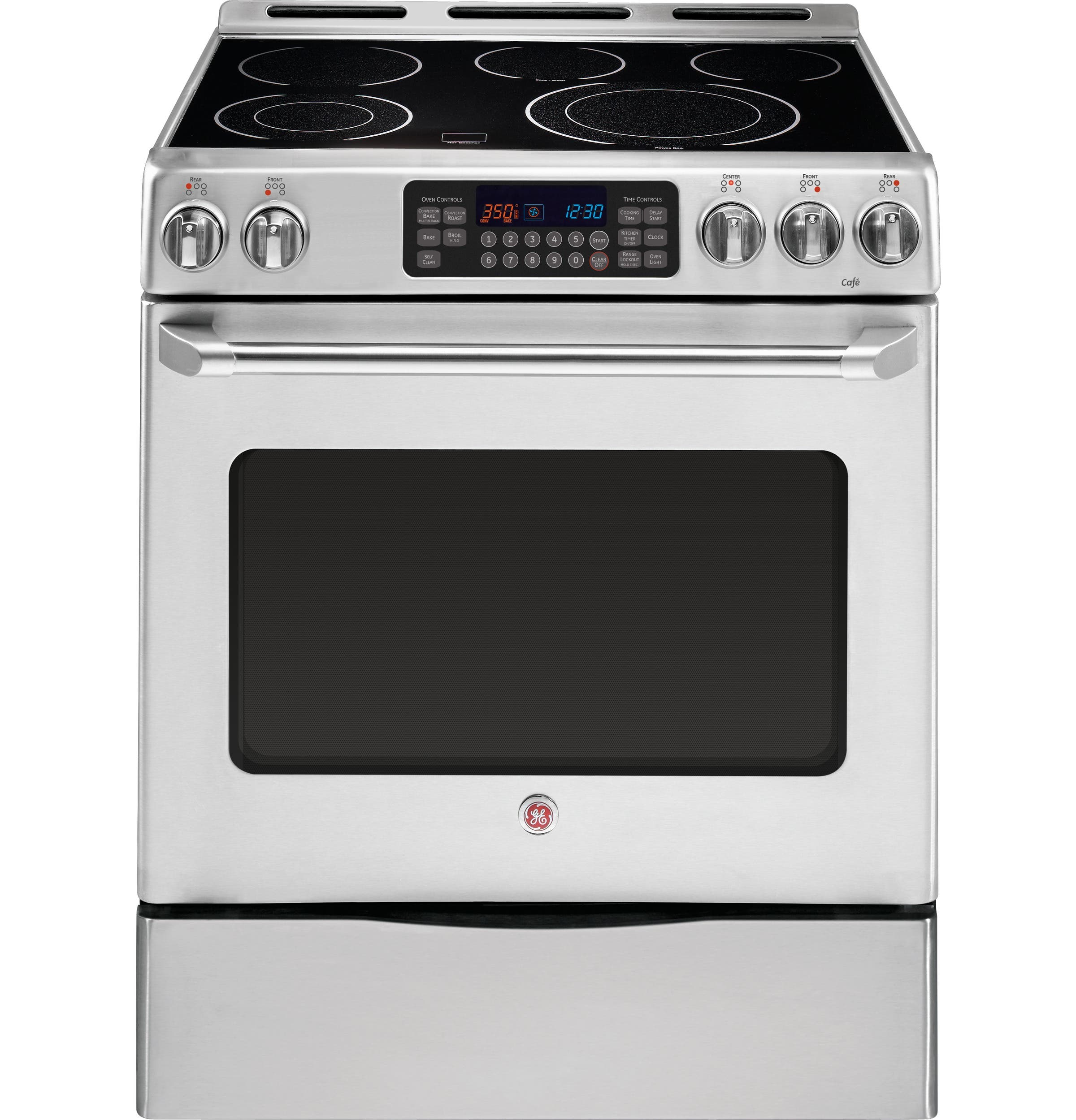GE CS975SDSS 30" Free Standing Smoothtop Range