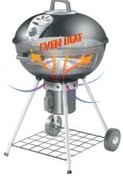 Napoleon NK22CKL 22.5" Freestanding Charcoal Grill