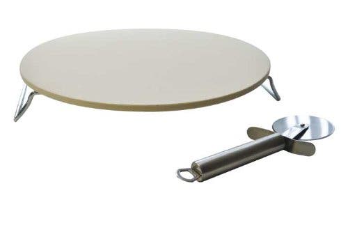 Napoleon 56014 Pizza Stone and Knife Set