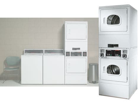 Speed Queen SSG909 27 Inch Stacked Gas Dryer