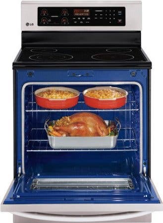 LG LRE3021ST 30" Freestanding Electric Range