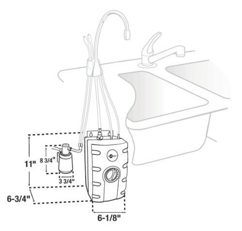 Insinkerator CWT00 Chilled Water Tank