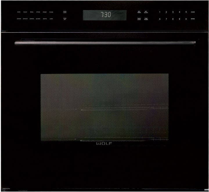 Wolf SO302GB Unframed Black Glass