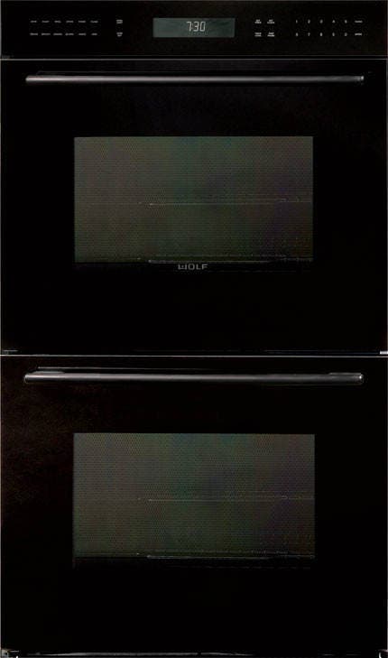 Wolf DO302GB Unframed Black Glass