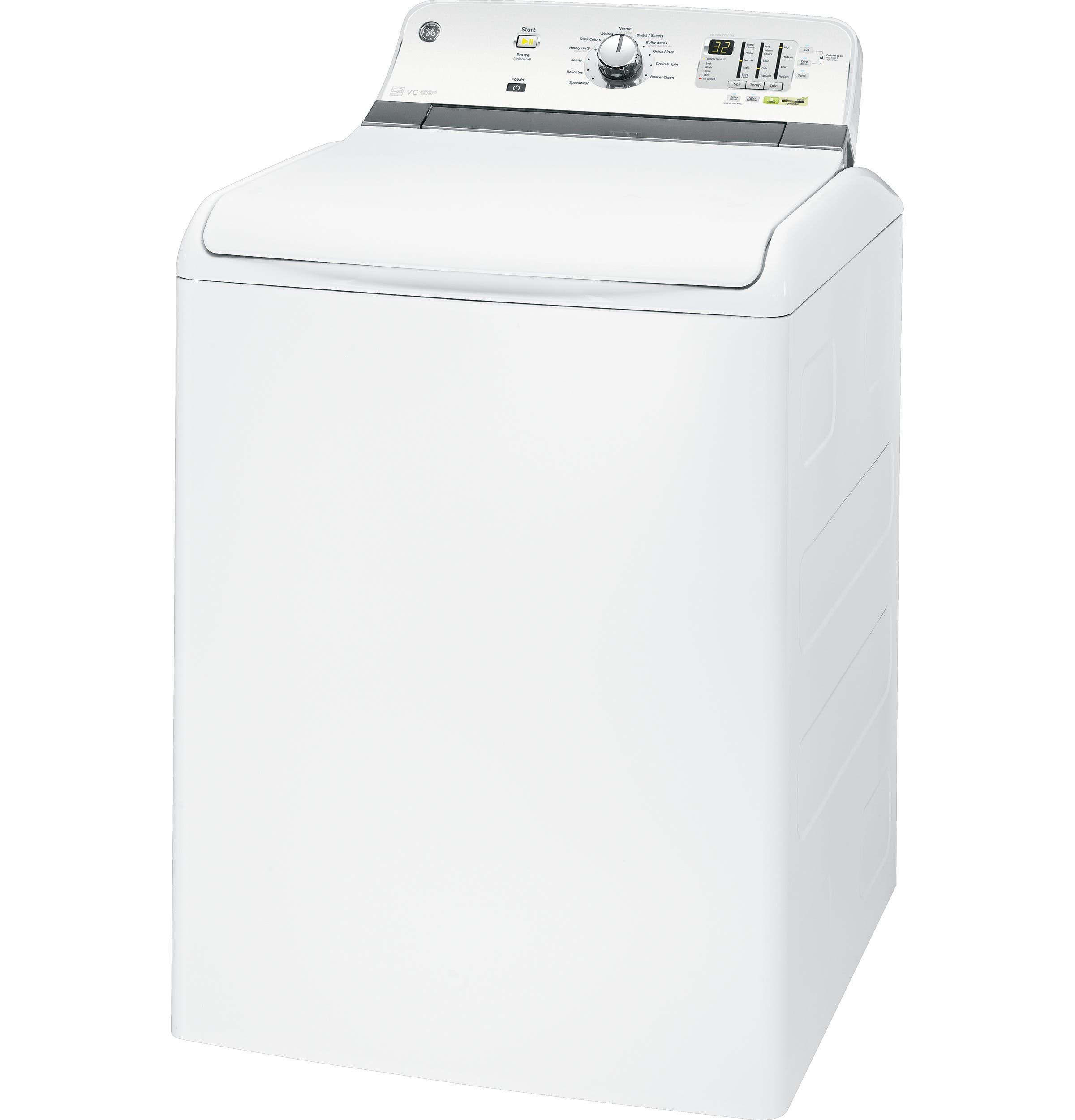 GE GTWN7450DWW White