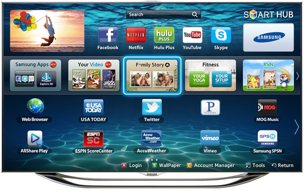 Samsung Electronics UN65ES8000 Silver
