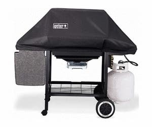 Weber 7573 Premium Vinyl Freestanding Grill Cover